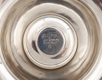 SÅSKANNA MED RECHAUD, sterlingsilver, Mexico, 1900-tal. Totalvikt ca 725 g.