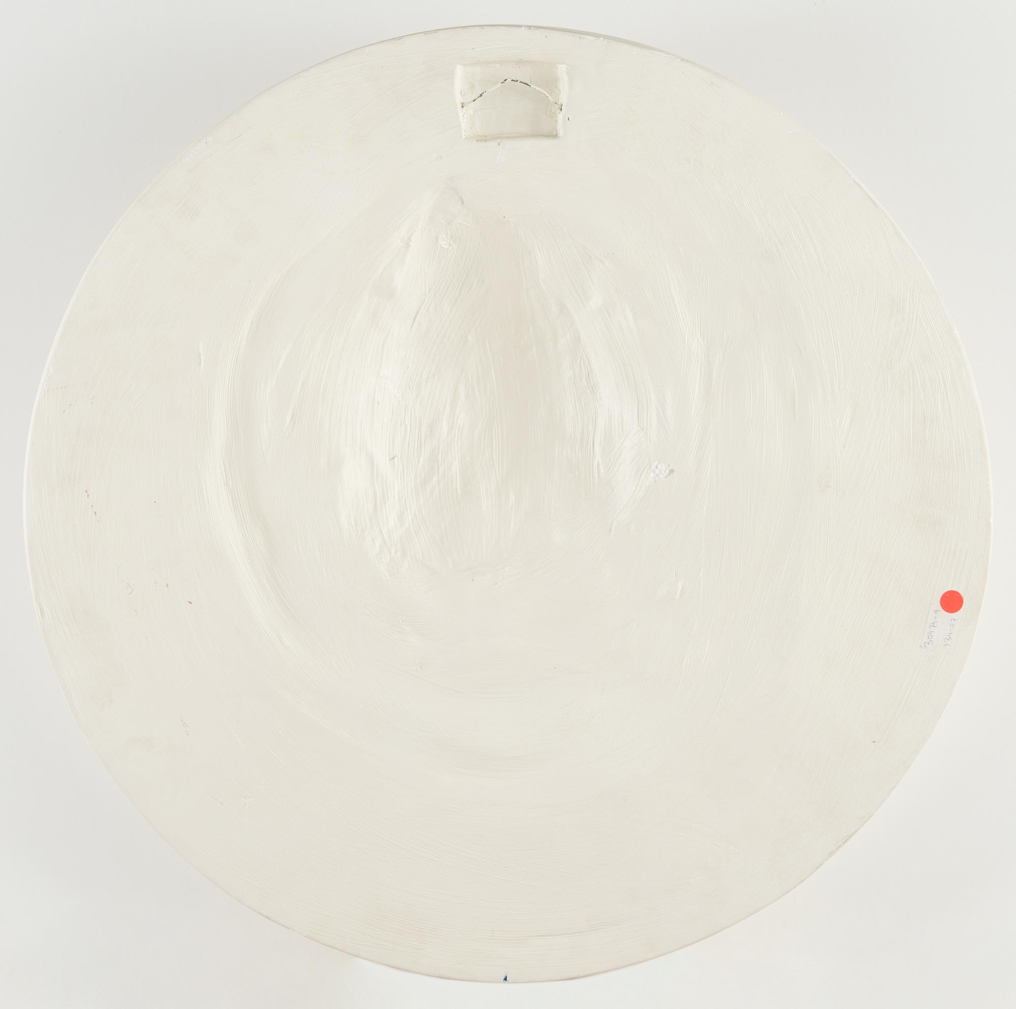 Johan Tobias Sergel, efter, porträttmedaljong, sent 1900-tal.