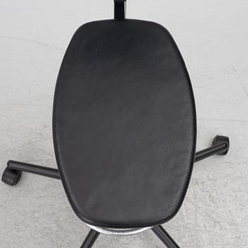 George Nelson, a pair of 'Perch Stool' swivel chairs, Vitra, 2002.