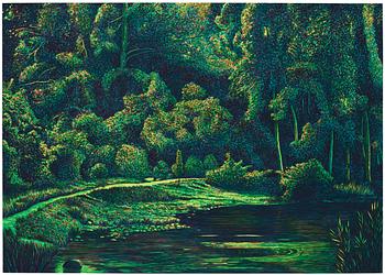 408. Martin Jacobson, "Forest Pond".