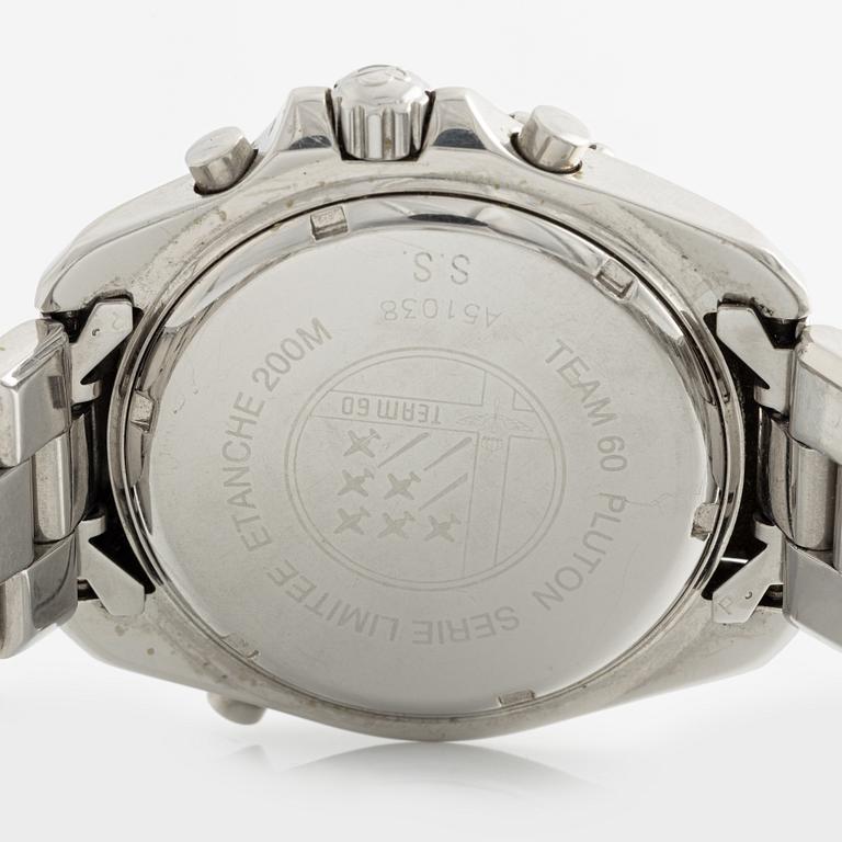 Breitling, Pluton, Team 60, wristwatch, 41.5 mm.