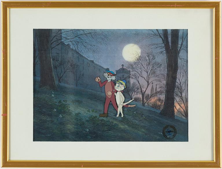 FILMCELLER, 14 stycken, original, ur "Pelle Svanslös", Team Film.