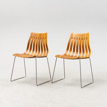 Hans Brattrud, stolar, 10 st, "Scandia Junior", Hove Möbler, Norge.