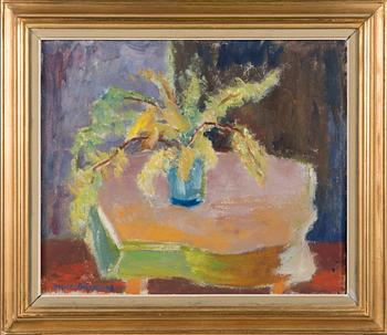 Yngve Bäck, olja på duk, signerad och daterad -48.