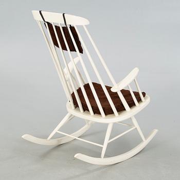 A "Gunga Din" rocking chair, designed by Gillis Lundgren for IKEA, second half of the 20th century.