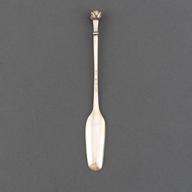 A WA Bolin silver jam-spade, marked in Stockholm 2009.