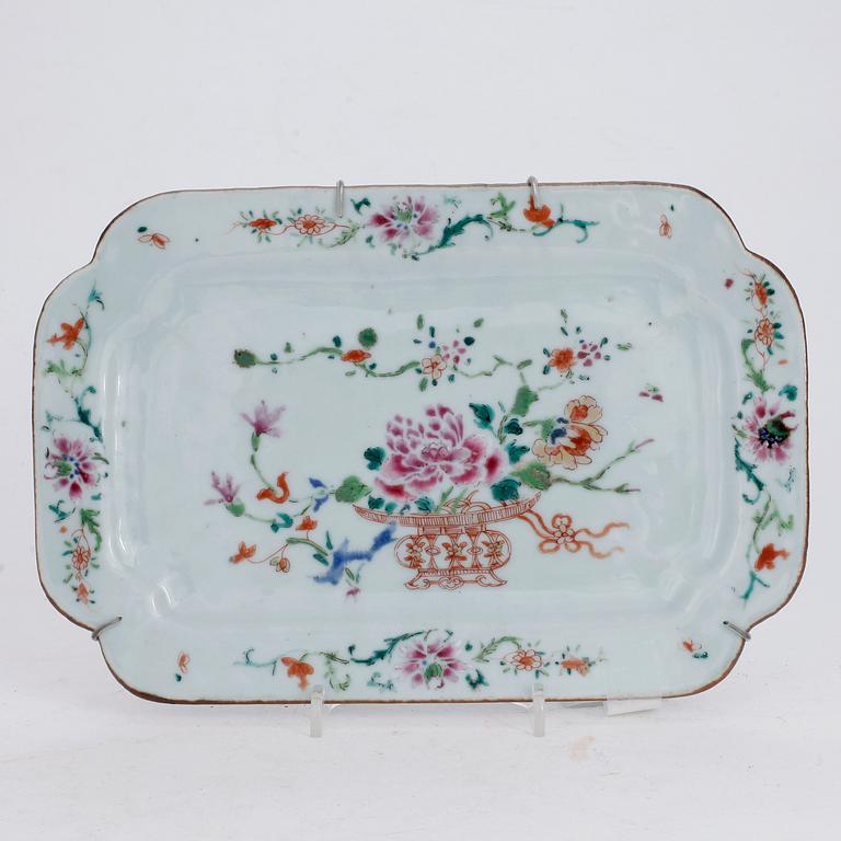 STEFKAT, porslin, Kina, Qing dynastin, Qinalong, (1736-1795).