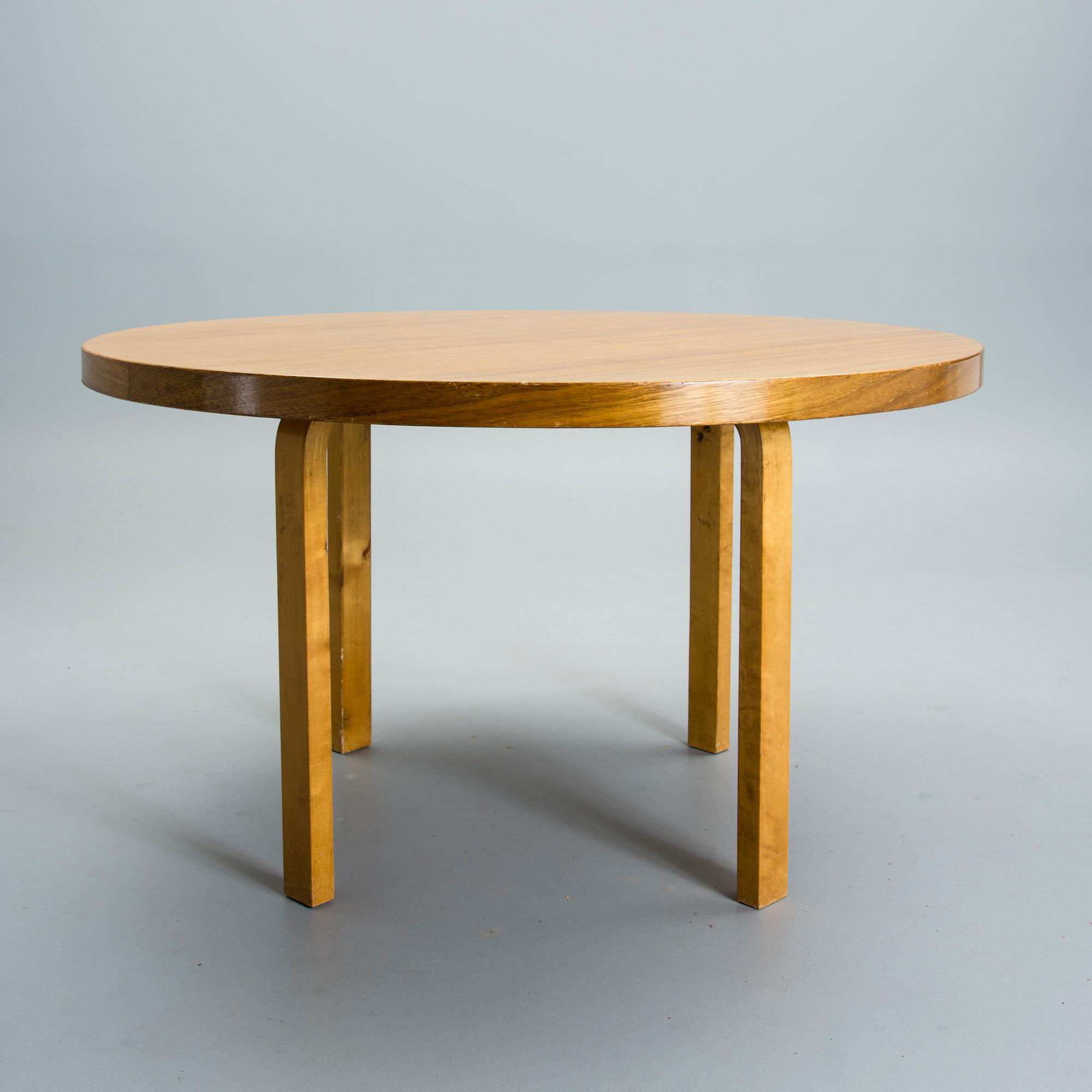 ALVAR AALTO, BORD, 1900-talets mitt.