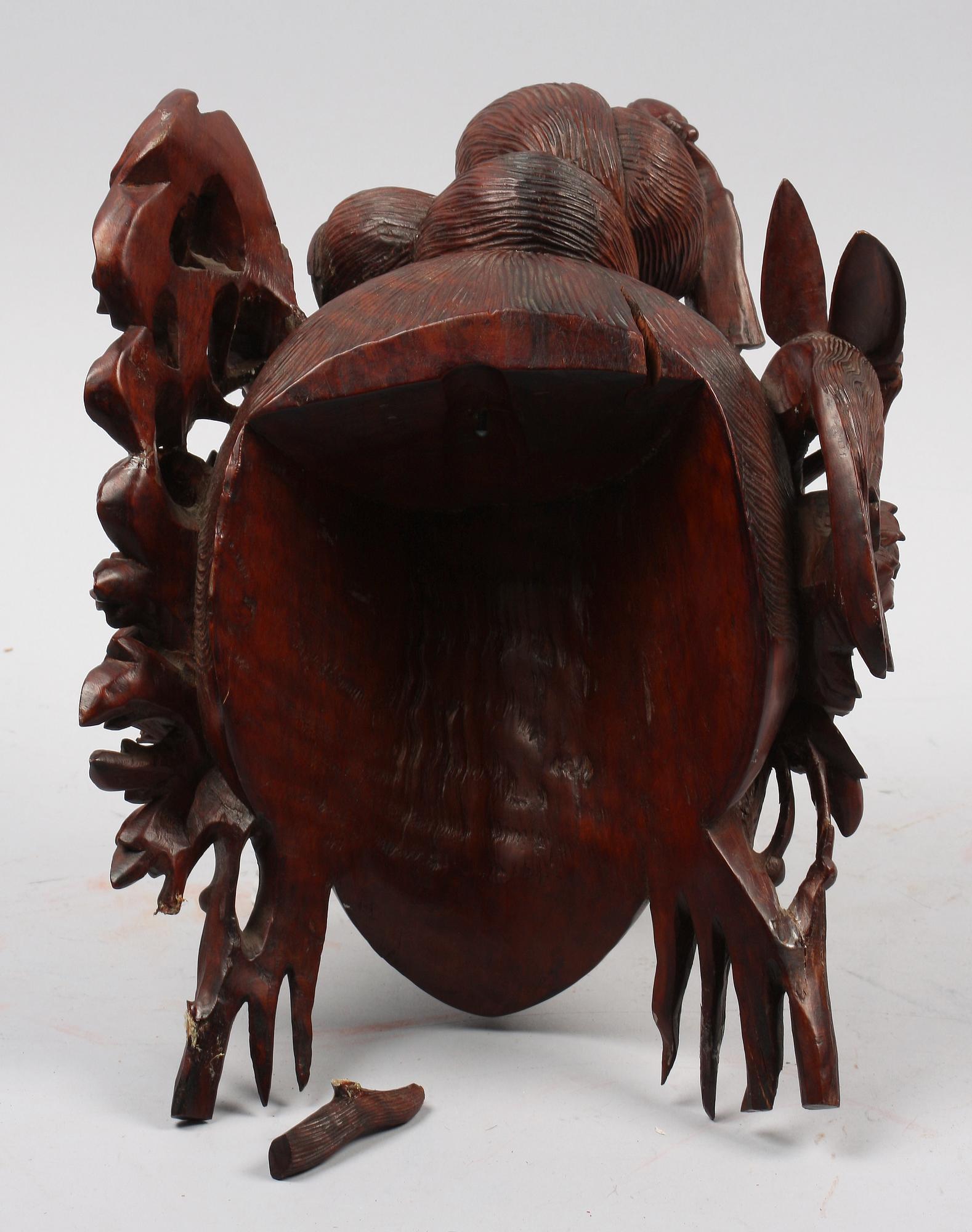 MASK, trä. Orientalisk trol Kina.