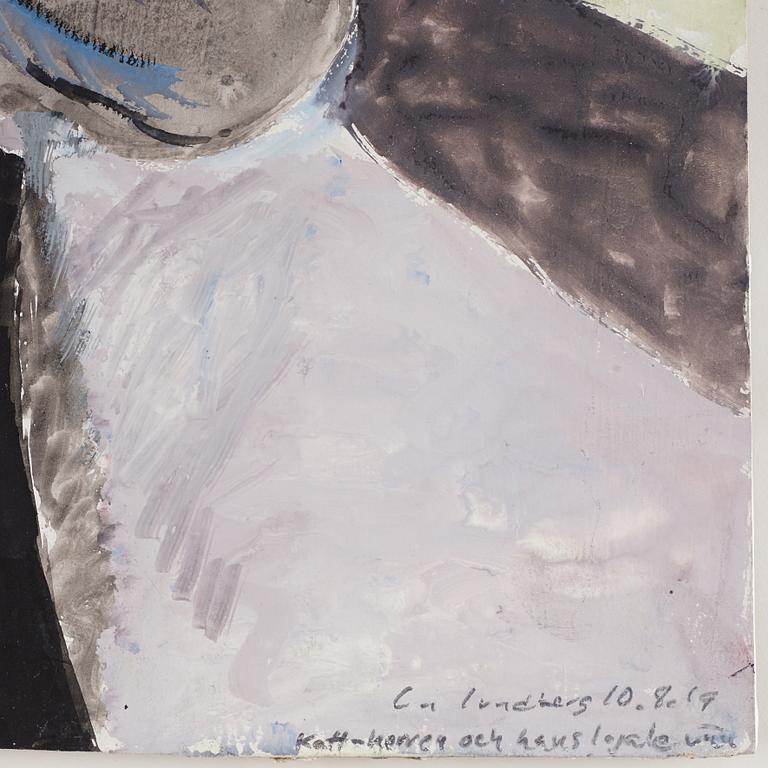 Carl Michael Lundberg, "Katt- korren och hans lojale vän".