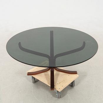 Sigurd Ressel, armchair and table "Falcon chair", Vatne Möbler, Norway, 1970s.