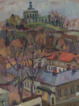 HANNES SIIVONEN, olja på duk, signerad och daterad 1964.