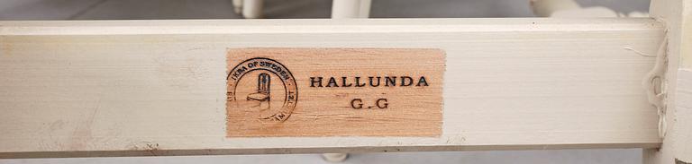 STOLAR, 8 st, gustaviansk stil, "Hallunda", ur IKEAs 1700-talsserie, sent 1900-tal.