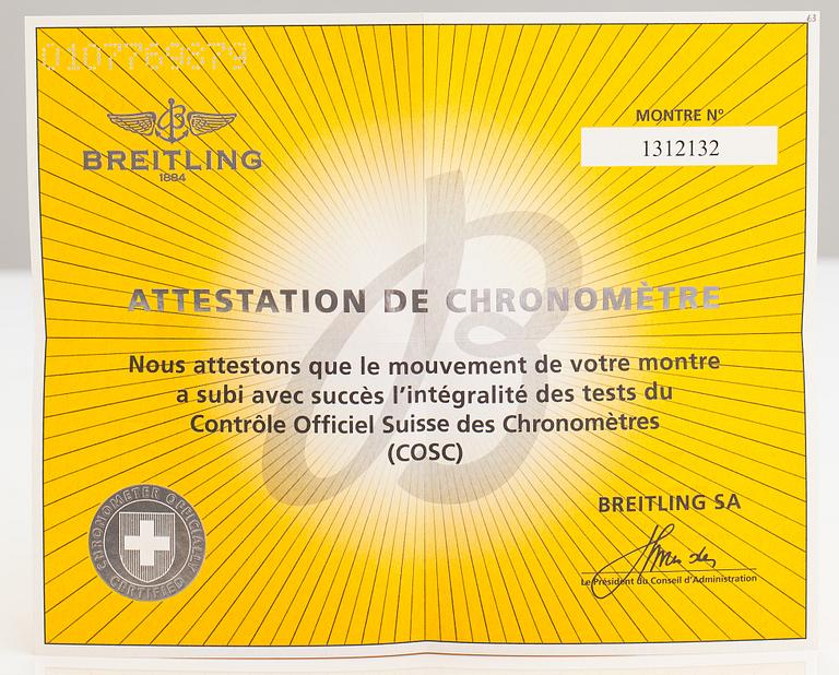 Breitling, Superocean, wristwatch, 42 mm.