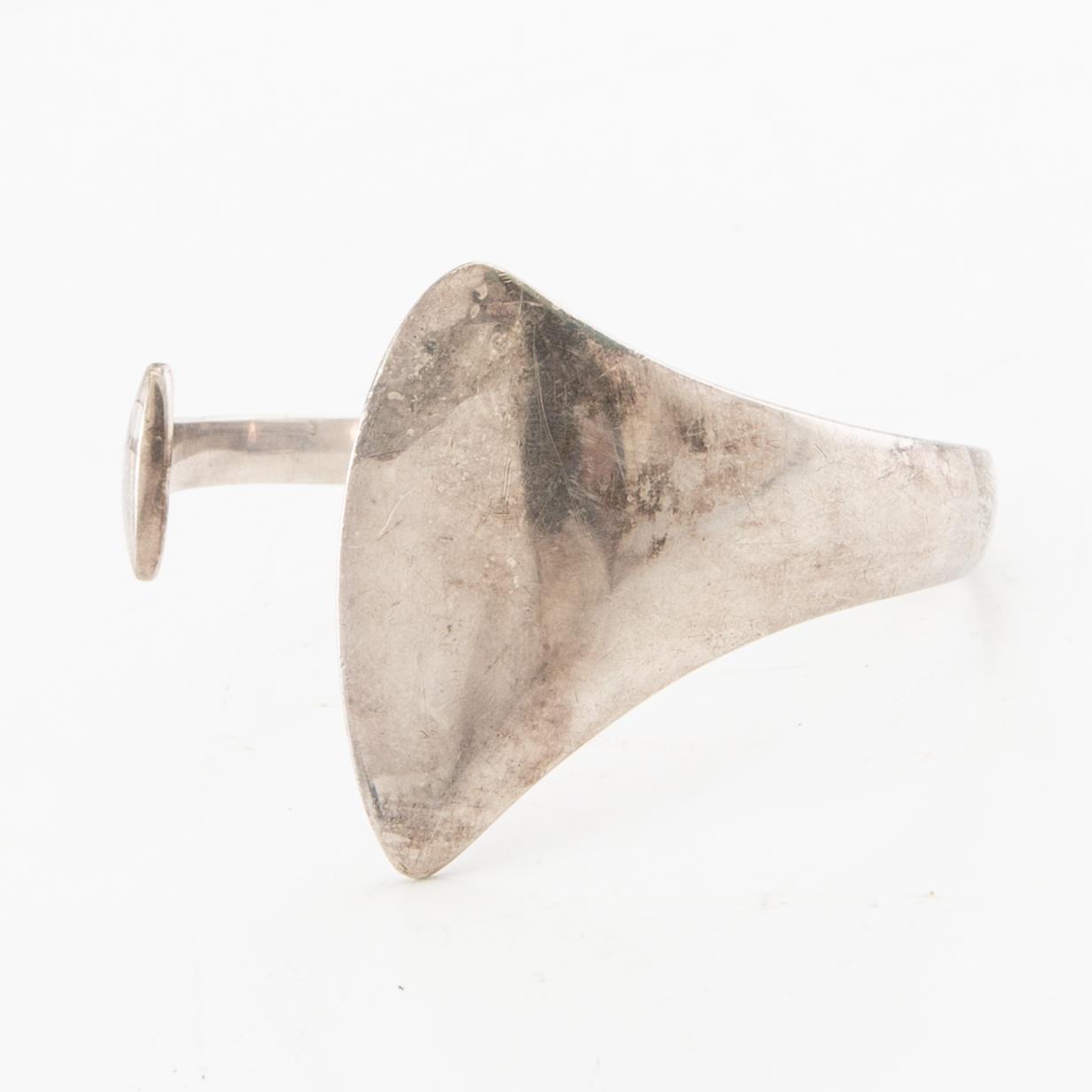 Hans Hansen, armring, sterling silver, Denmark.