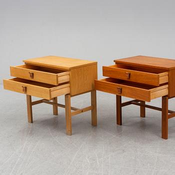 Two 1950/60s bedside tables from Fröseke Nybrofabriken.