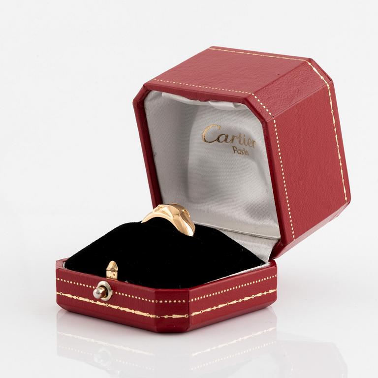 Cartier ring 18K guld med tsavorit.