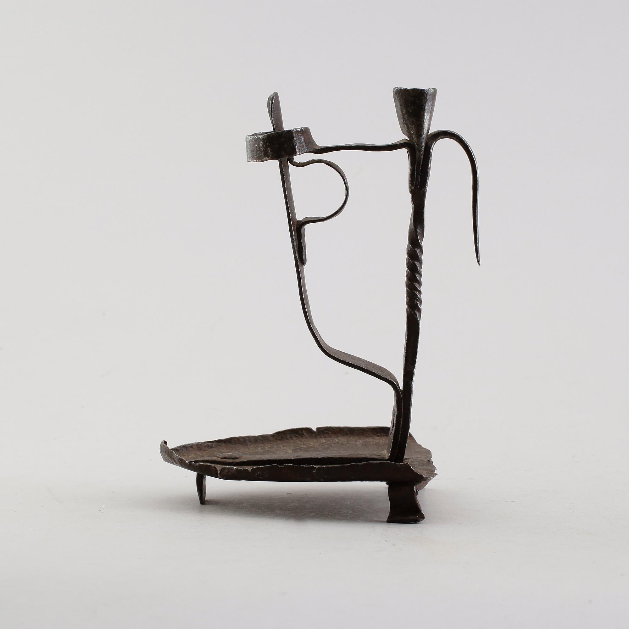 LJUSSTAKE, smide, 1700-tal.