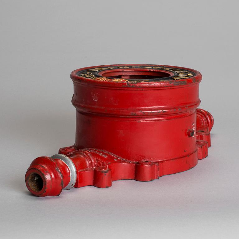 FIRE-Telegraph, cast iron, Telefon AB L. M. Ericsson, Stockholm. 1800/1900-tal.