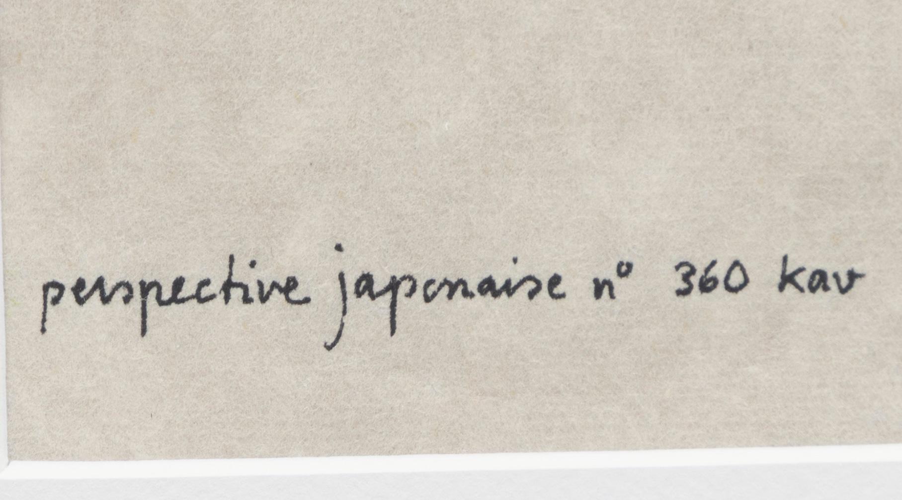 Oscar Reutersvärd, "perspective japonaise no 360".