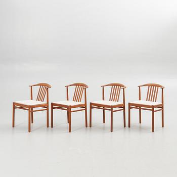 Svante Skogh, chairs, 4 pcs, for Breox, 1960s.