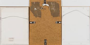 Soledad Chuaqui, A set of three untitled works. .