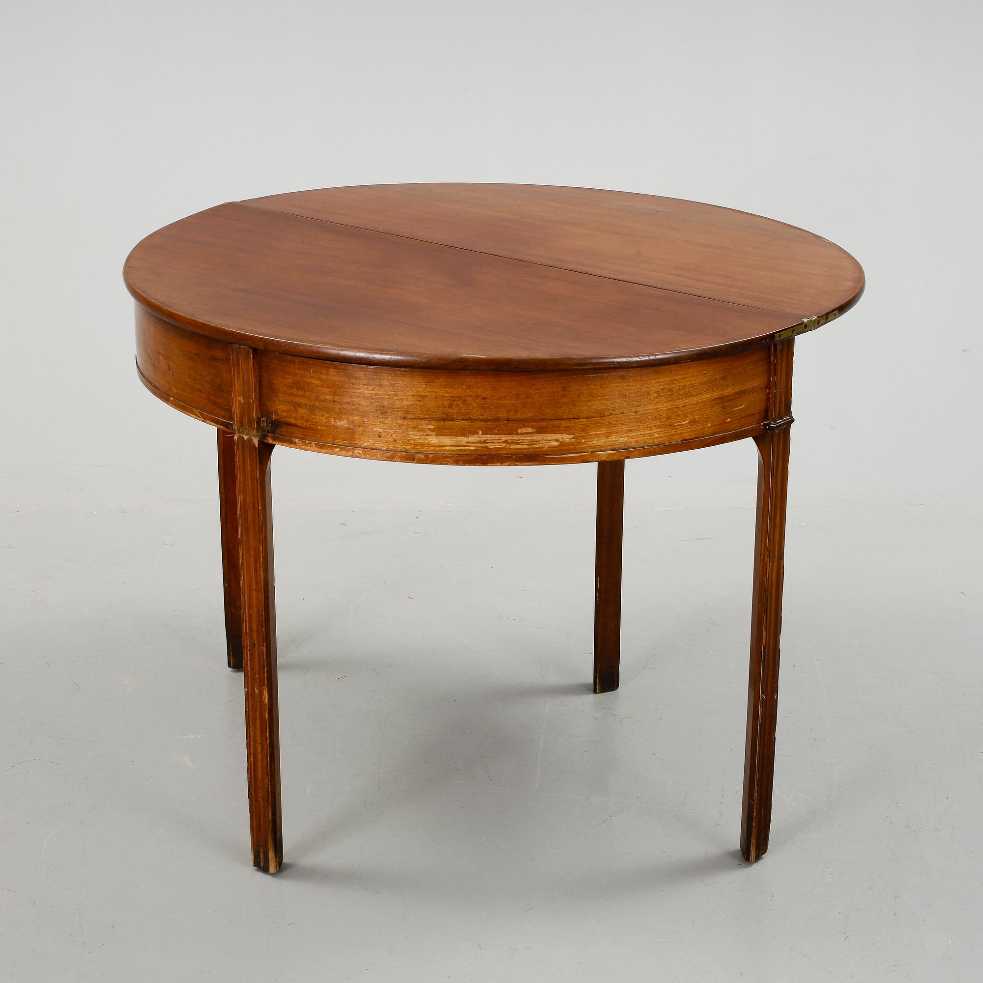 KLAFFBORD, 1800-talets slut.