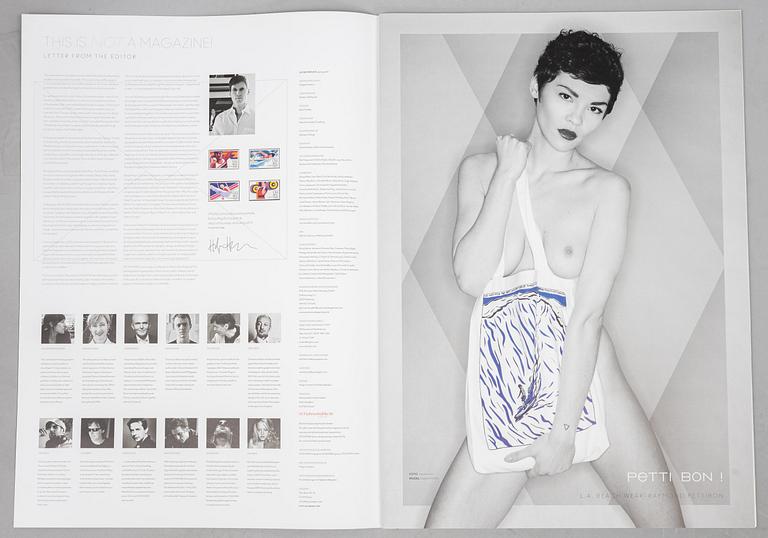 Three issues of the magazine UPON PAPER, Germany.