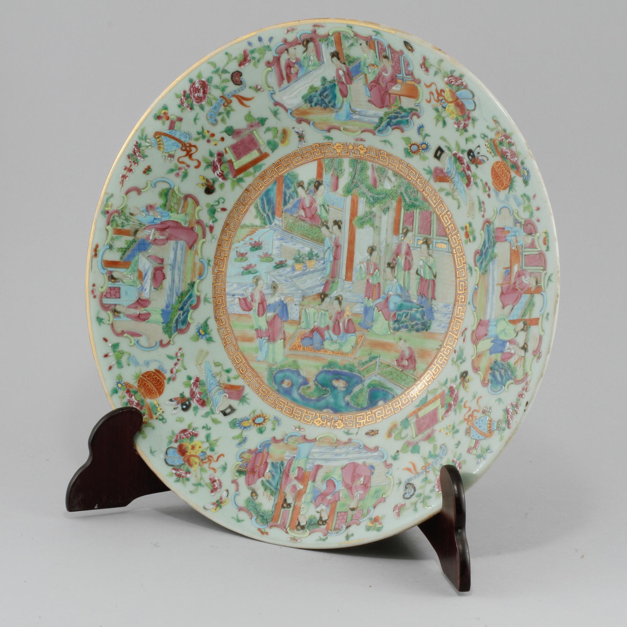 FAT, porslin, Kina, 1800-tal.