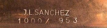 José Luis Sanchez, a signed and numbered bronze sculpture.
