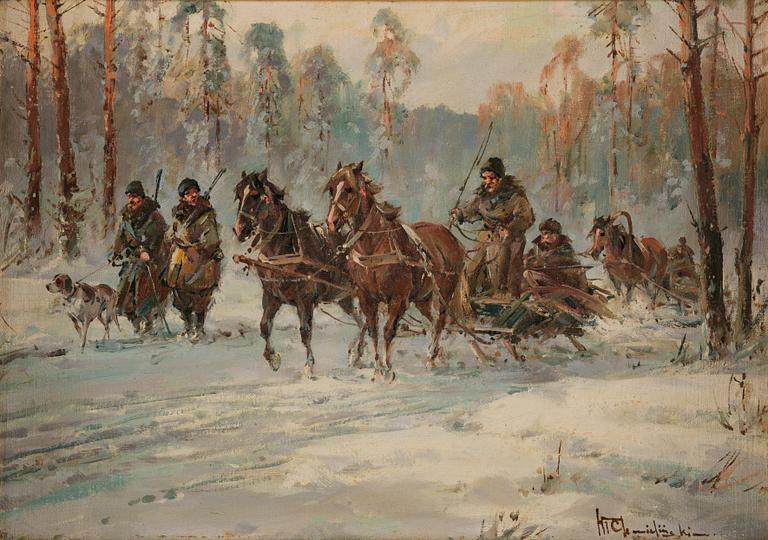 Wladyslaw Chmielinski, Slädfärd.