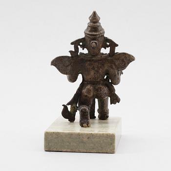 FIGUR, brons, troligen Indien, 1900-tal.