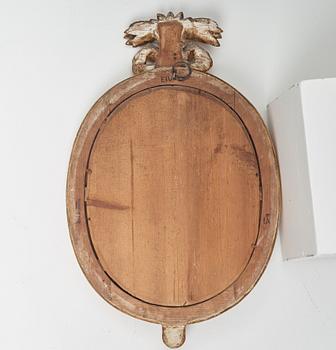 SPEGELLAMPETTER, för två ljus, ett par, av Johan Åkerblad (mästare i Stockholm 1758-1799), gustavianska.