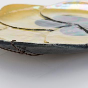 Birger Kaipiainen,  koristevati, kivitavaraa, signeerattu Kaipiainen.