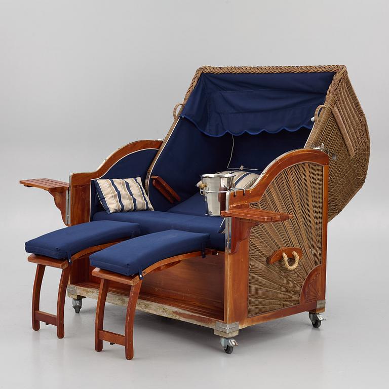 Trädgårdssoffa, "The Garden Haven Captain Seat Lounger", Mygind Design Scandinavia.