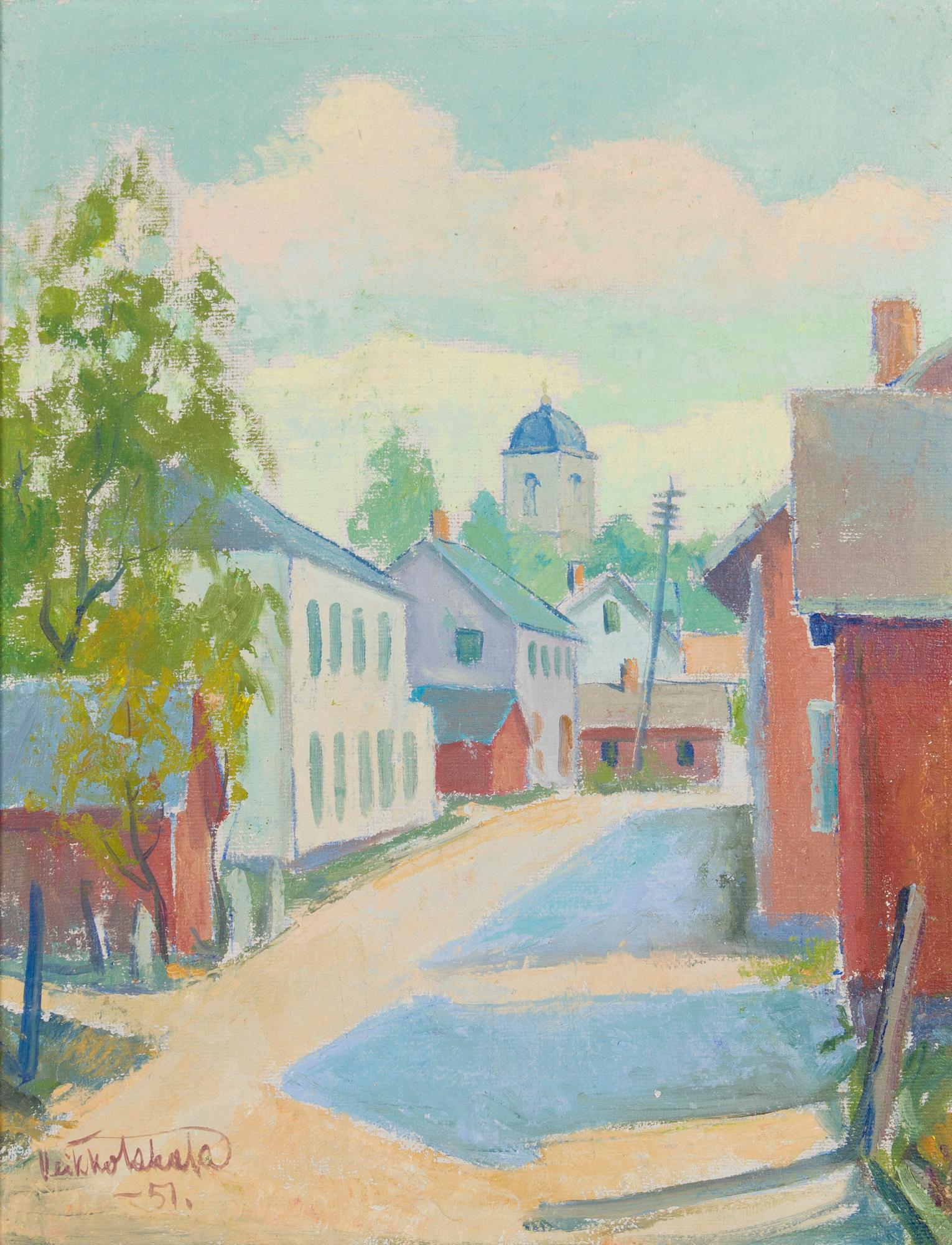 Veikko Takala, Town view.