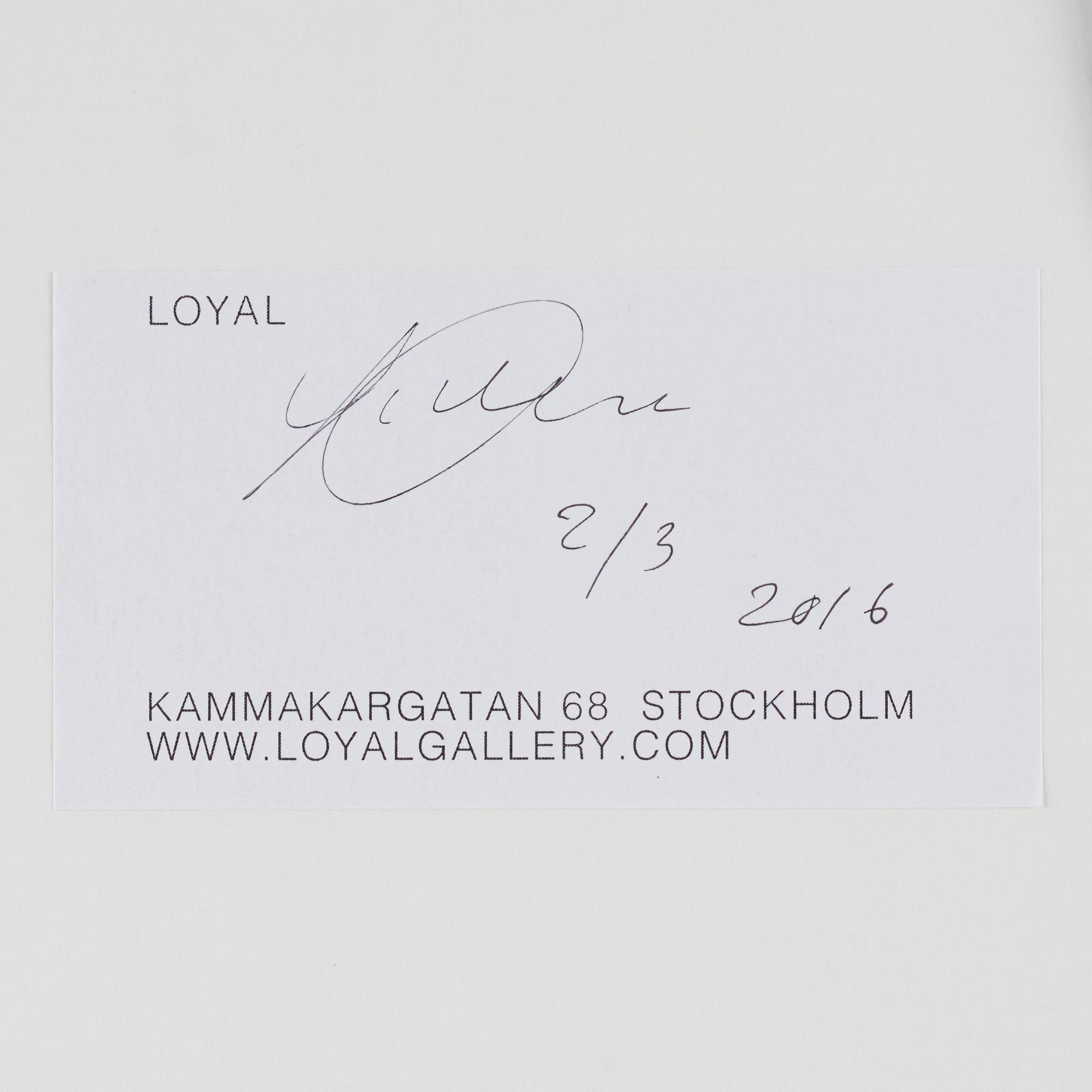 Louise Enhörning, Untitled, 2016.