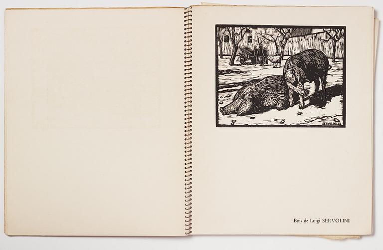 Art magazine, "Xylographie revue internationale de gravures sur bois", no 7 February 1935.