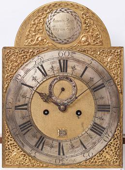 Golvur, märkt Benjamin Shuckforth (1754-1760), England.