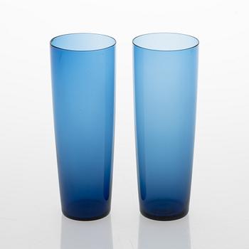 Tapio Wirkkala, mehulaseja, 13 kpl, malli 2204, Iittala. Tuotannossa 1956-1969.