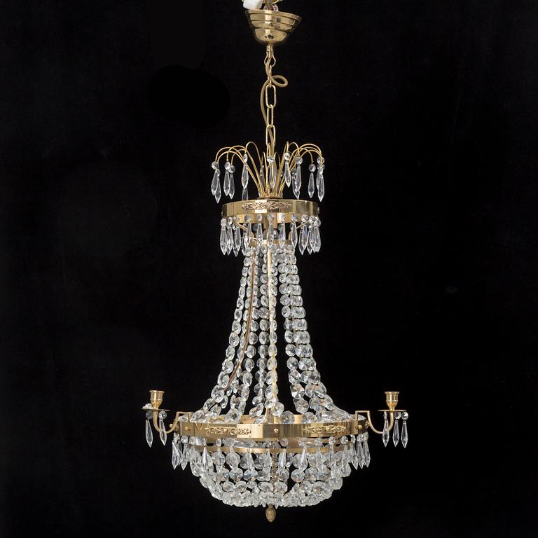 A second half of the 20th century chandelier.