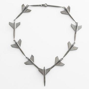 Erik Tidäng, necklace, sterling silver.