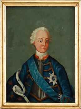 OKÄND KONSTNÄR, olja på pannå, 2 st, 1700-tal.