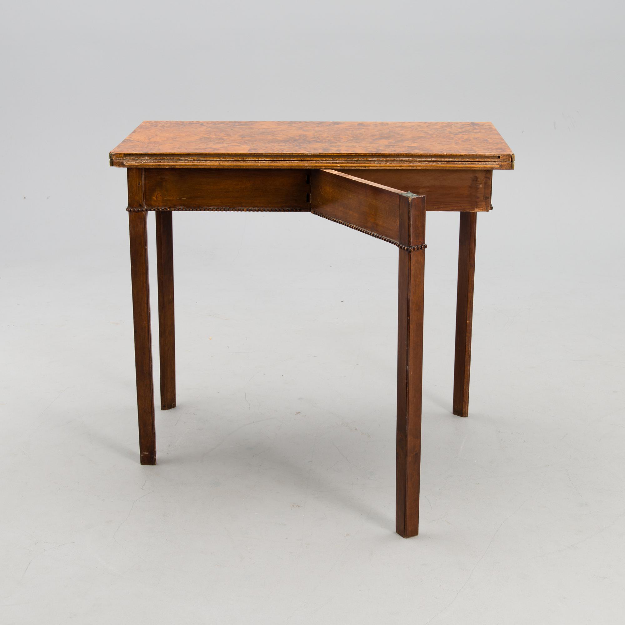 SPELBORD, Sverige, gustavianskt, 1700-talets slut.