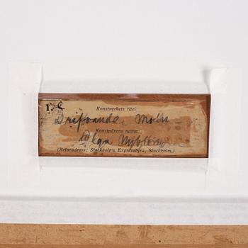 Olga Nyblom, pastel & chalk, signed and dated -05.