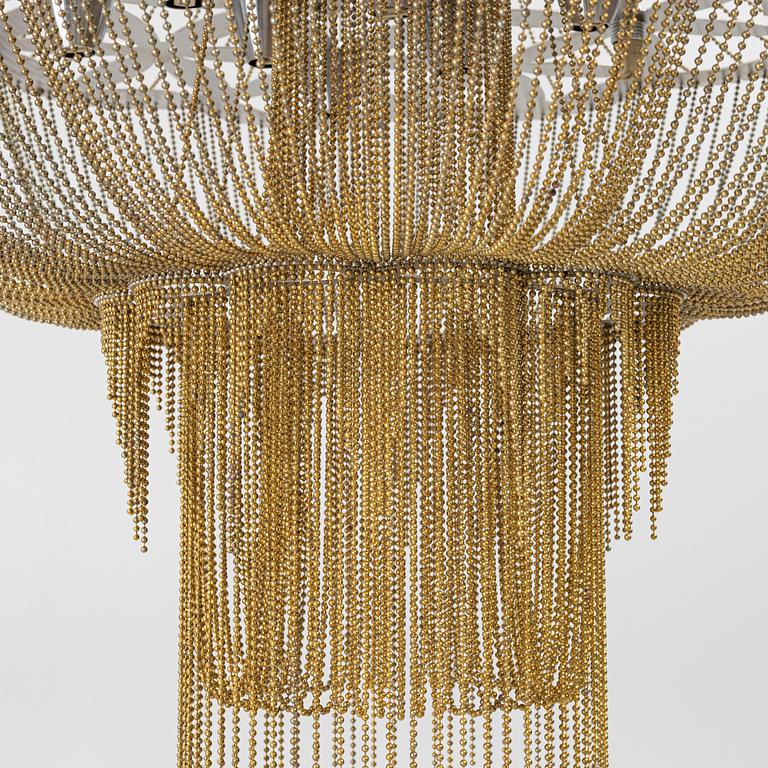 Adam Hoets & Sian Eliot, taklampa, "Flower of Life", Willow Lamp, Sydafrika, samtida.