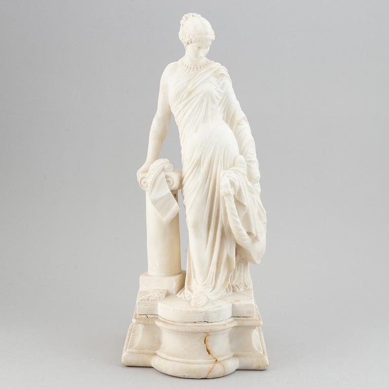 Sculpture, marble, most likely 19th century.