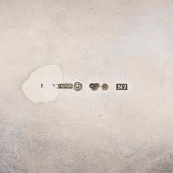 Bernhard Hertz sockerskål silver Stockholm 1915.