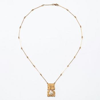 LAPPONIA, an 18K gold necklace, probably 1970's.