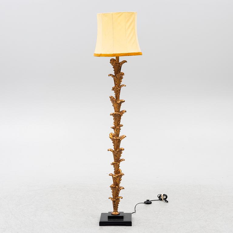 A floor lamp, likely Italy, second half of the 20th century.